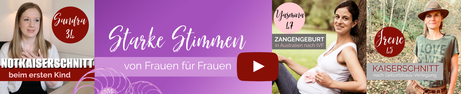 Starke Stimmen von Frauen für Frauen